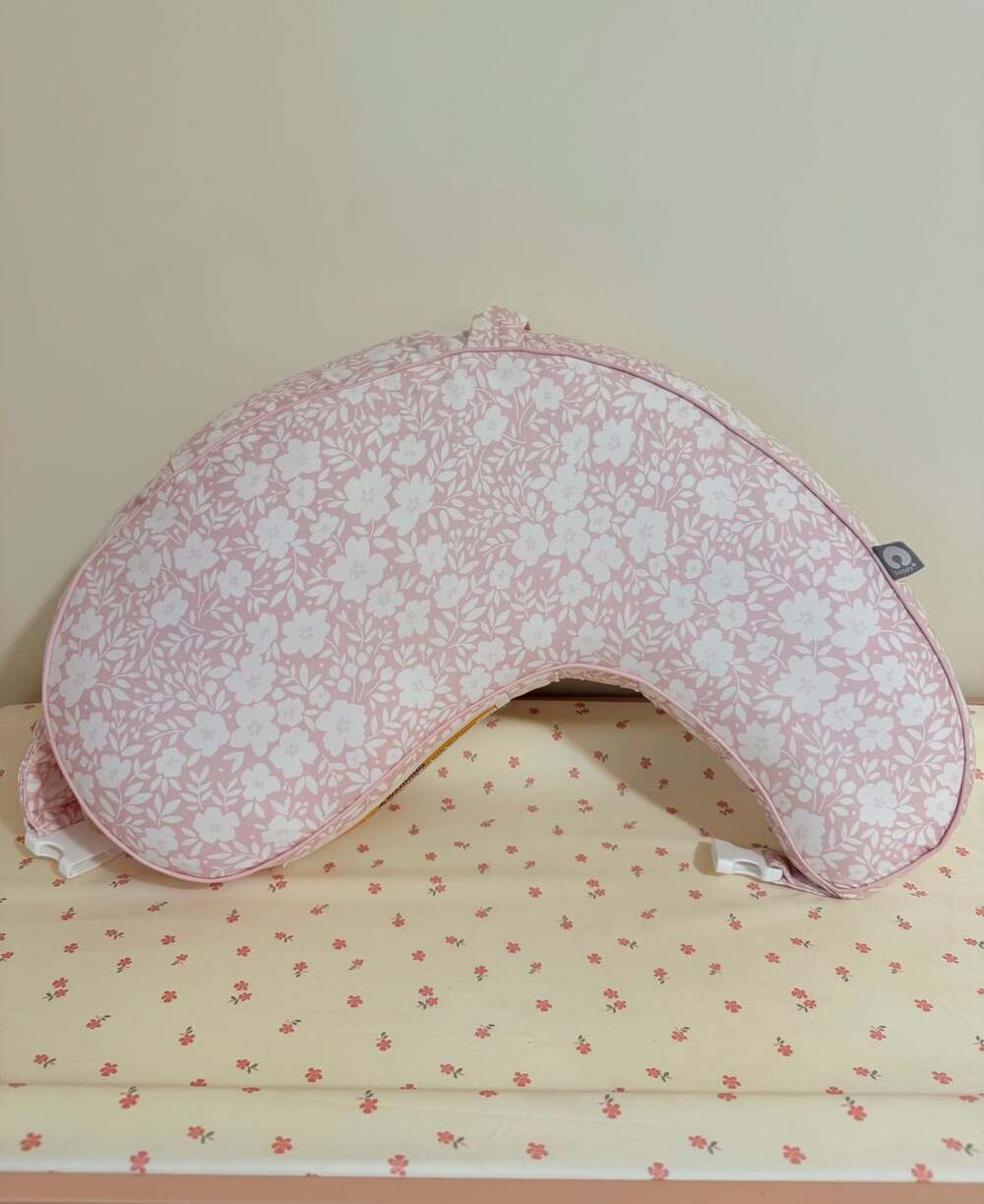 Boppy Uplift Nursing Pillow Pink Frost Floral